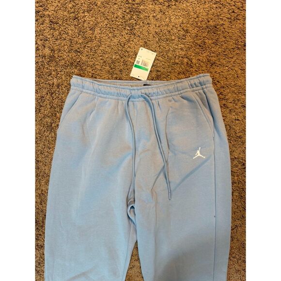 JORDAN ESSENTIALS FLEECE PANTS Blue Size XL - Picture 4 of 7